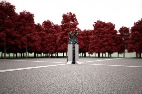 Памятник, посвященный узникам фашистского концентрационного лагеря "Красный"